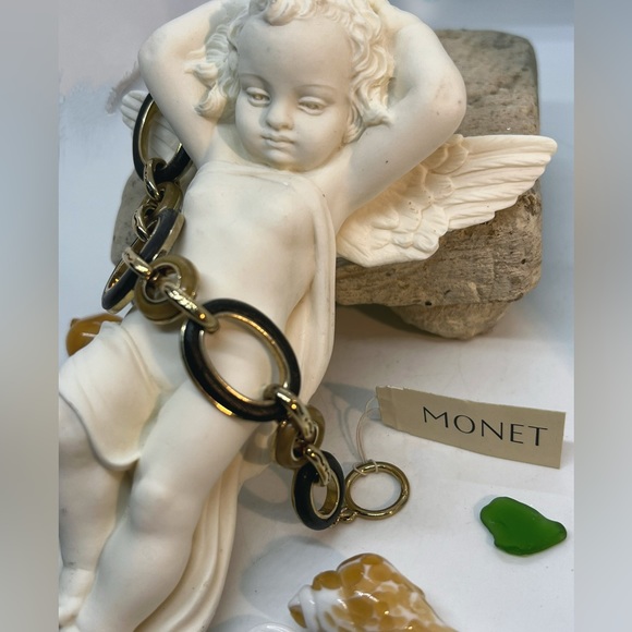 Classic Monet GP Reversible Oval Link Toggle Bracelet - Picture 2 of 5